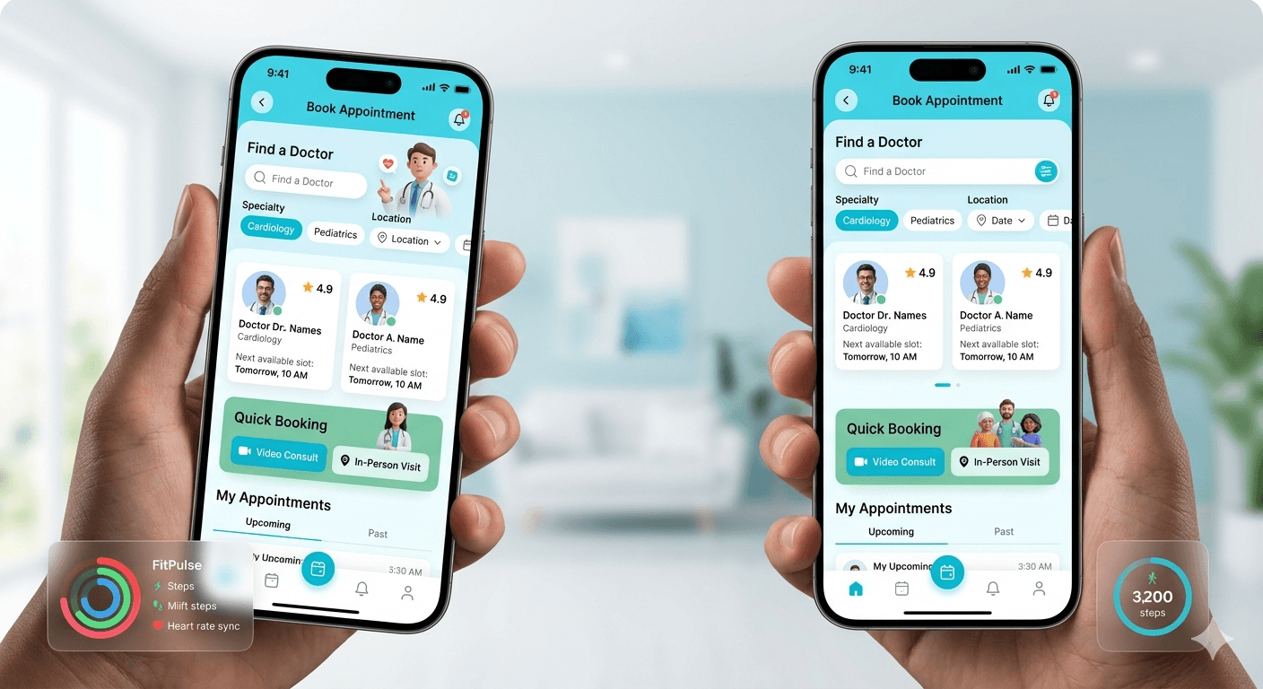 Healthcare Booking App