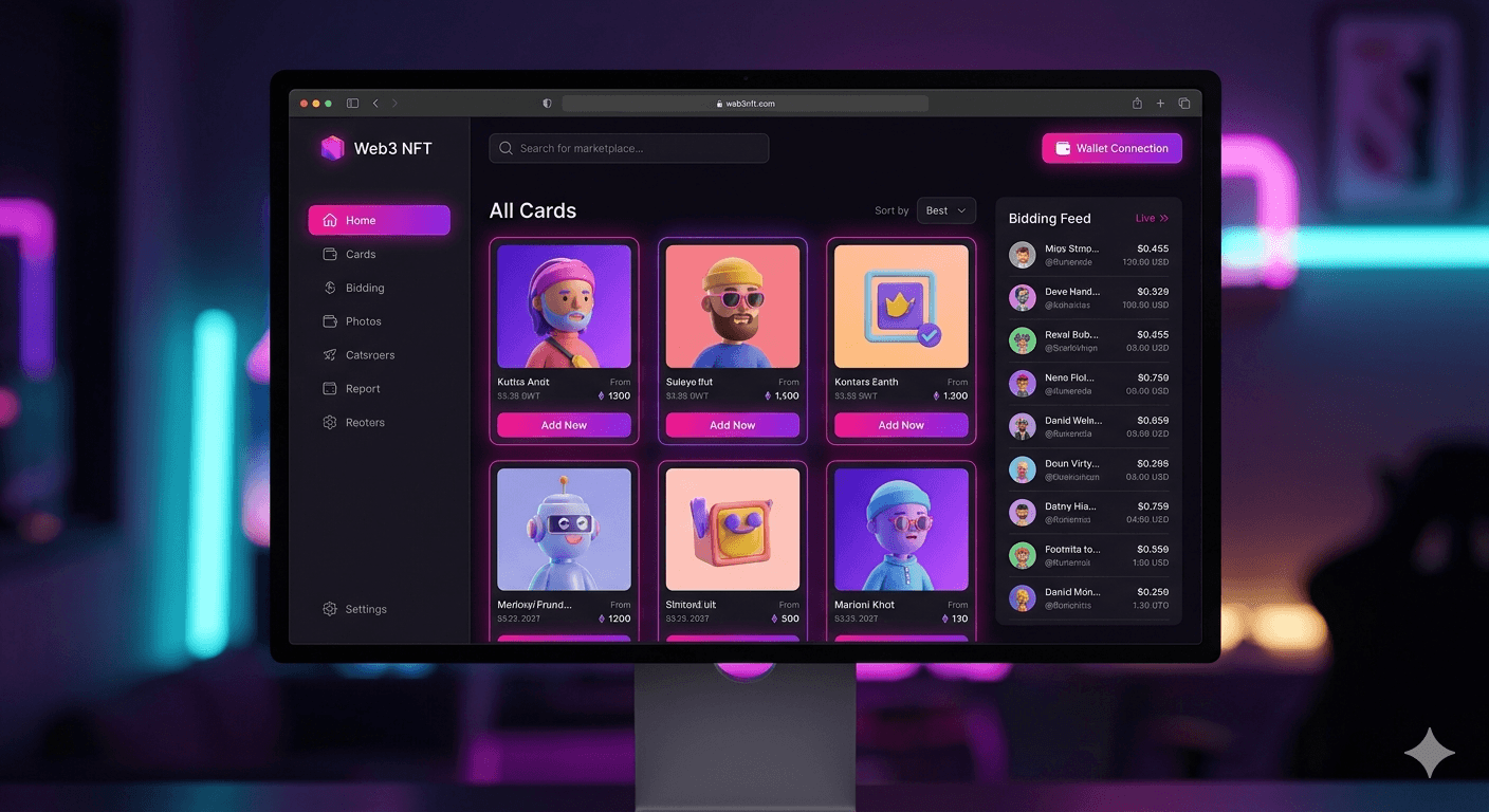 NFT Marketplace UI